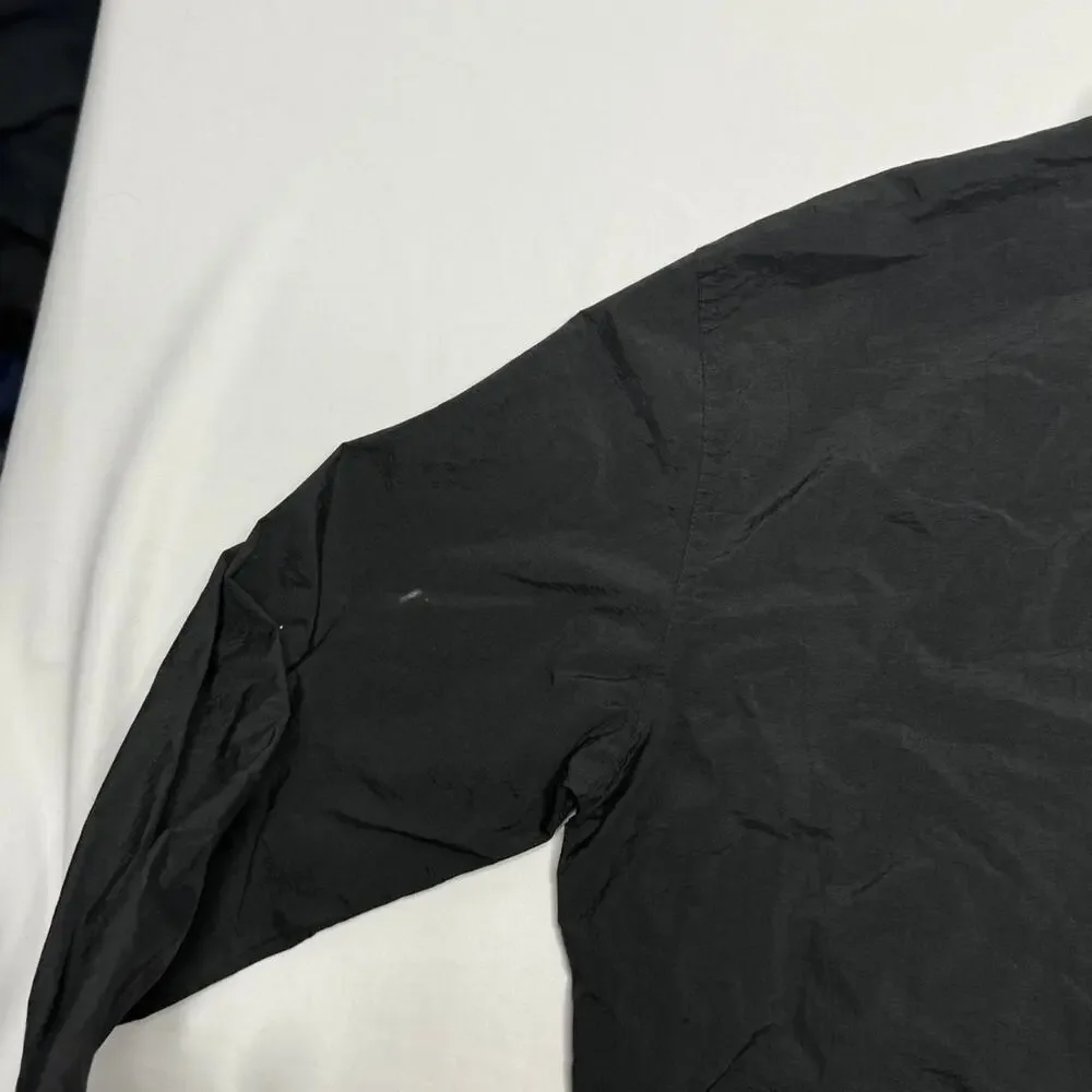 Vintage Aspen Colorblock Windbreaker Jacket Black/Teal/Blue L